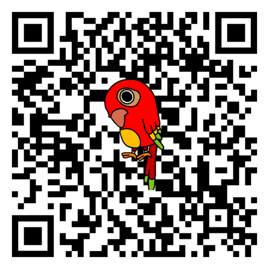 Das Bild zeigt den Qr-Code, der zu der WhatsApp-Gruppe führt.